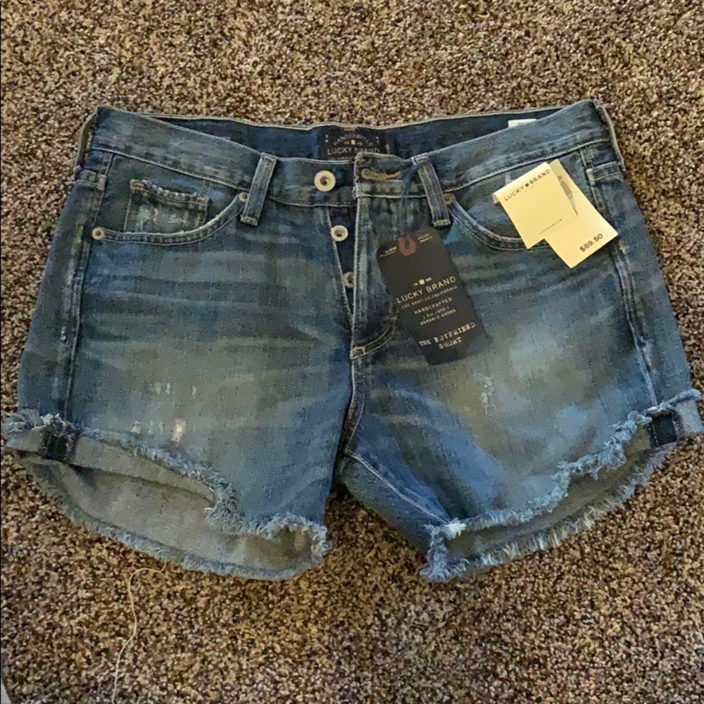 Lucky Brand Boyfriend Shorts!!!
